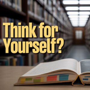 “Critical Thinking or Conformity? The Hidden Cost of Education”