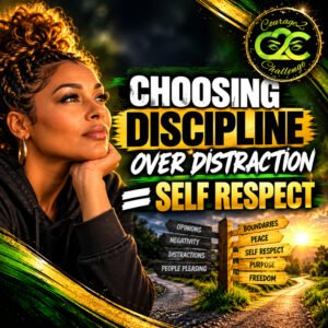 Choosing Discipline Over Distraction = Self Respect